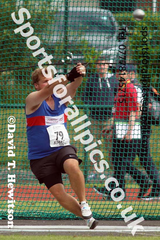 Mens hammer, 2021 Northern Senior and Under-20s Champs., Leigh. Photo: David T. Hewitson/Sports for All Pics